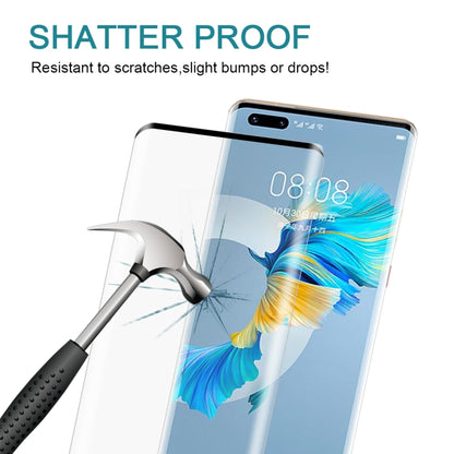 สำหรับ Huawei Mate 40 Pro 3D ขอบโค้งแบบเต็มหน้าจอฟิล์มกระจกนิรภัย, For Huawei Mate 40 Pro