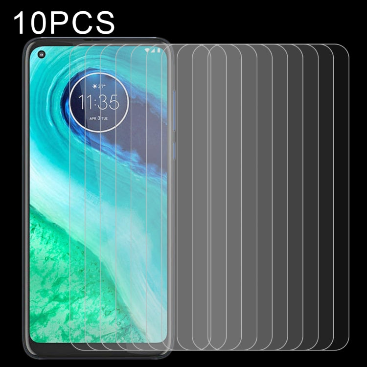 สำหรับ Motorola Moto G8 10 ชิ้น 0.26mm 9H 2.5D ฟิล์มกระจกนิรภัย, For Motorola Moto G8