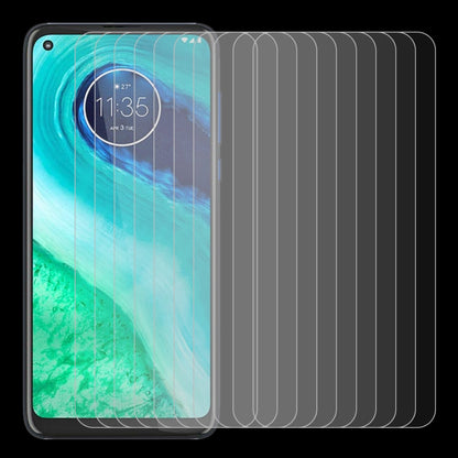 สำหรับ Motorola Moto G8 10 ชิ้น 0.26mm 9H 2.5D ฟิล์มกระจกนิรภัย, For Motorola Moto G8