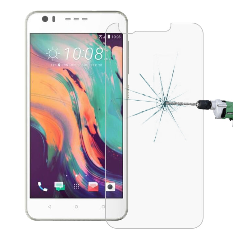 สำหรับ HTC Desire 10 ไลฟ์สไตล์ 0.26mm 9H ความแข็งพื้นผิว 2.5D ฟิล์มกระจกนิรภัยป้องกันการระเบิด, 1pcs