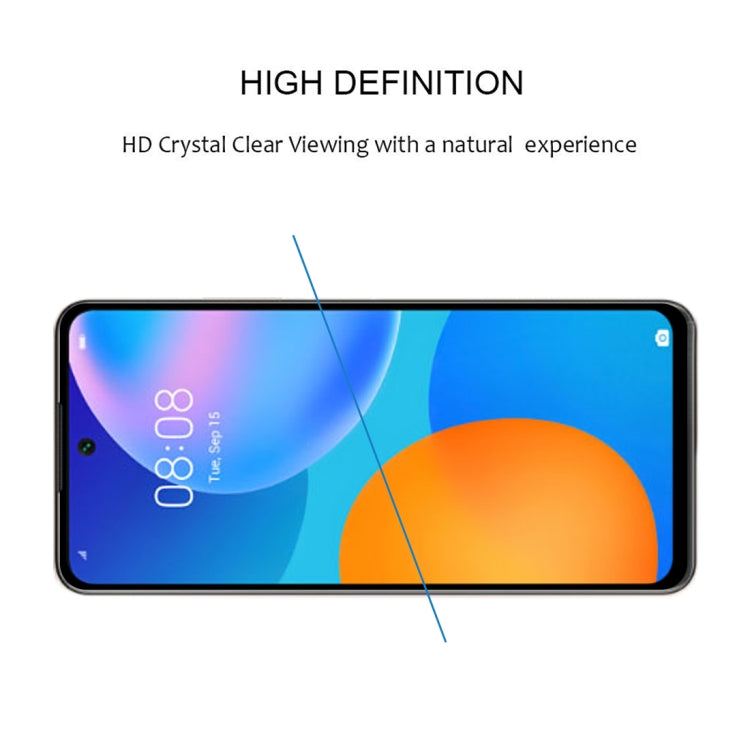 สำหรับ Huawei P สมาร์ท 2021 ฟิล์มกระจกนิรภัยแบบเต็มกาวเต็มหน้าจอ, For Huawei P Smart 2021(1 PC)