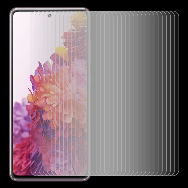 สำหรับ Samsung Galaxy S20 FE / S20 FE 5G / S20 FE 2022 50 ชิ้น 0.26mm 9H 2.5D ฟิล์มกระจกนิรภัย, For Samsung Galaxy S20 FE 5G (50 PCS)