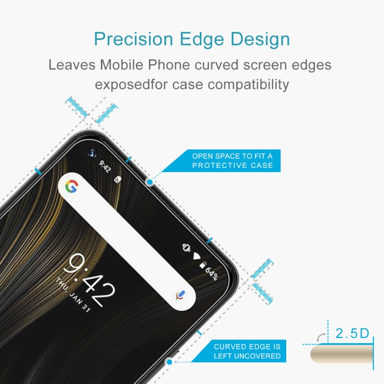 สำหรับ UMIDIGI Power 3 0.26mm 9H 2.5D ฟิล์มกระจกนิรภัย, For UMIDIGI Power 3 (1 PC)