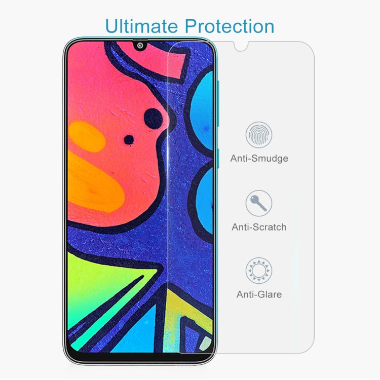 สำหรับ Samsung Galaxy F41 50 ชิ้น 0.26mm 9H 2.5D ฟิล์มกระจกนิรภัย