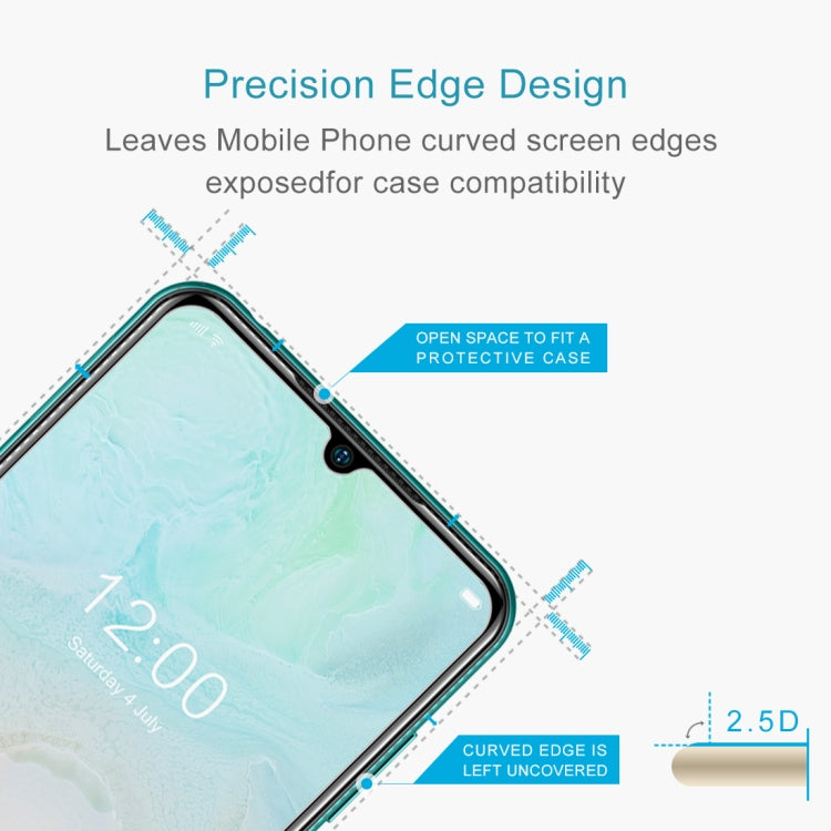 10 ชิ้นสำหรับ Doogee N20 Pro 0.26mm 9H 2.5D ฟิล์มกระจกนิรภัย, For Doogee N20 Pro 10 PCS