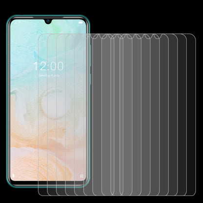 10 ชิ้นสำหรับ Doogee N20 Pro 0.26mm 9H 2.5D ฟิล์มกระจกนิรภัย, For Doogee N20 Pro 10 PCS