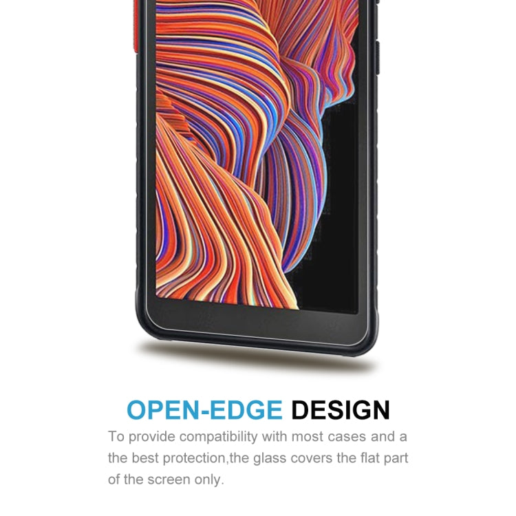 สำหรับ Samsung Galaxy Xcover 5 10 ชิ้น 0.26 มิลลิเมตร 9H ความแข็งพื้นผิว 2.5D กระจกนิรภัยป้องกันการระเบิดไม่เต็มหน้าจอฟิล์ม, For Samsung Galaxy Xcover 5 (10 PCS)