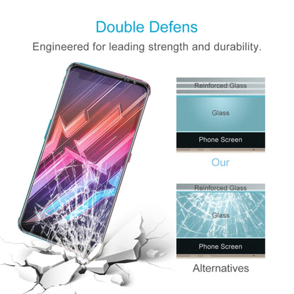 สำหรับนูเบียเรดเมจิก 6 / 6 Pro 10 ชิ้น 0.26 มิลลิเมตร 9H ความแข็งพื้นผิว 2.5D กระจกนิรภัยป้องกันการระเบิดไม่เต็มหน้าจอฟิล์ม, For Nubia Red Magic 6 / 6 Pro (10 PCS)