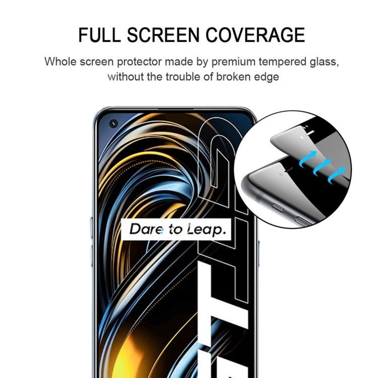 สำหรับ OPPO Realme GT 5G/Realme GT Master Full กาวคลุมทั้งหมดปกป้องหน้าจอฟิล์มกระจกนิรภัย, For OPPO Realme GT 5G / Realme GT Master (1 PC)