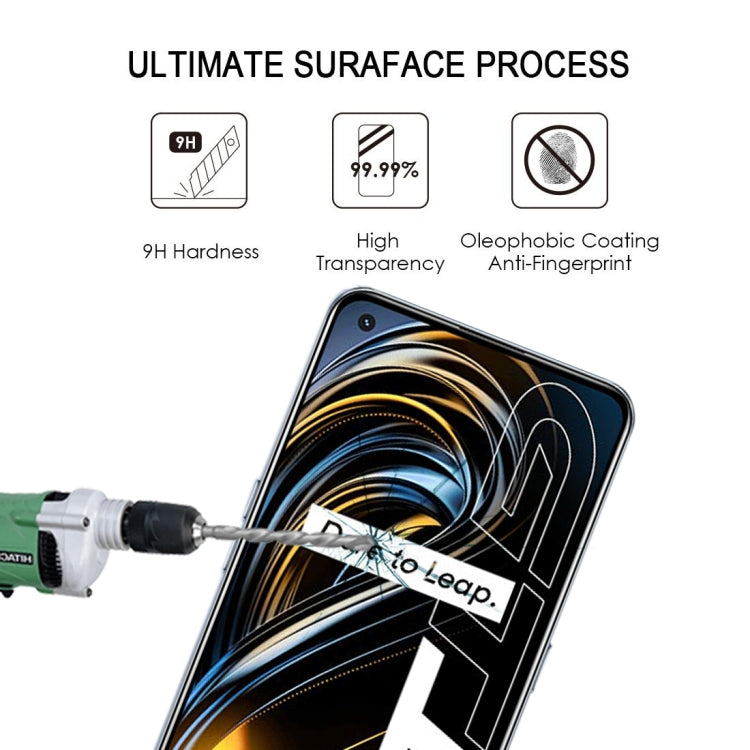 สำหรับ OPPO Realme GT 5G/Realme GT Master Full กาวคลุมทั้งหมดปกป้องหน้าจอฟิล์มกระจกนิรภัย, For OPPO Realme GT 5G / Realme GT Master (1 PC)
