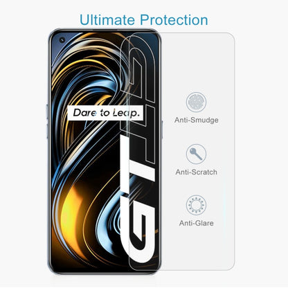 สำหรับ OPPO Realme GT 5G / Realme GT Master 2.5D ฟิล์มกระจกนิรภัยไม่เต็มหน้าจอ, For OPPO Realme GT 5G / Realme GT Master (1 PCS)