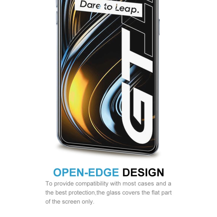 สำหรับ OPPO Realme GT 5G / Realme GT Master 2.5D ฟิล์มกระจกนิรภัยไม่เต็มหน้าจอ, For OPPO Realme GT 5G / Realme GT Master (1 PCS)