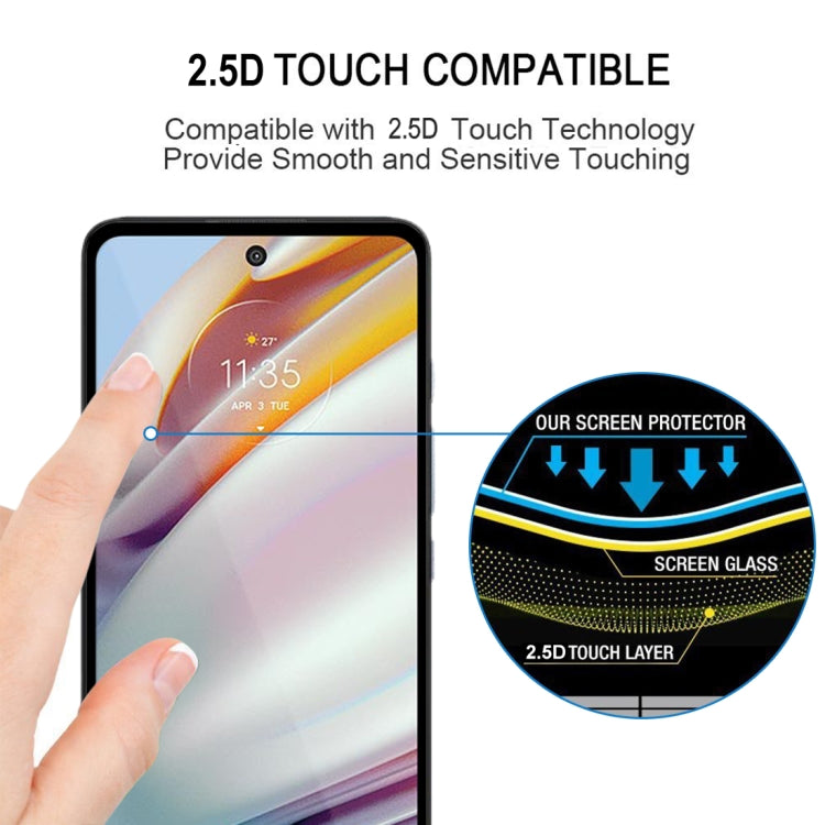 สำหรับ Motorola Moto G60 / G51 / Moto G60S / G200 5G กาวเต็มหน้าจอ Protector กระจกนิรภัยฟิล์ม, For Motorola Moto G60 / G51 / Moto G60S / G200 5G (1 PC)