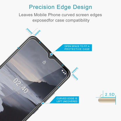 สำหรับ Nokia 2.4 0.26mm 9H 2.5D ฟิล์มกระจกนิรภัย, For Nokia 2.4 (1 PC)