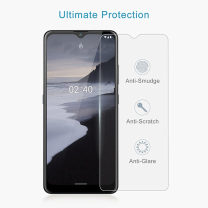สำหรับ Nokia 2.4 0.26mm 9H 2.5D ฟิล์มกระจกนิรภัย, For Nokia 2.4 (1 PC)