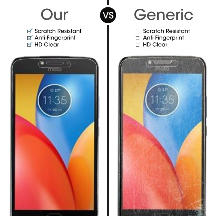 1 ชิ้นสำหรับ Motorola Moto C 0.3 มิลลิเมตร 9H ความแข็งพื้นผิว 2.5D ฟิล์มกระจกนิรภัยป้องกันการระเบิดแบบเต็มหน้าจอ, For Moto C  (1 PC)