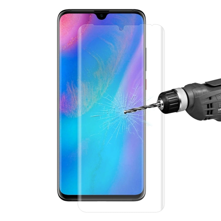 ENKAY Hat-Prince 0.26mm 9H 3D ฟิล์มกระจกนิรภัยแบบโค้งแบบเต็มหน้าจอป้องกันการระเบิดสำหรับ Huawei P30 Pro, For Huawei P30 Pro, For Huawei P30 Pro (3D)