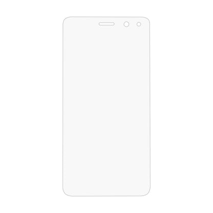 สำหรับ Huawei Y6 (2017) 0.26mm 9H ความแข็งพื้นผิว 2.5D กระจกนิรภัยป้องกันการระเบิดฟิล์มไม่เต็มหน้าจอ, For Y6 (2017)
