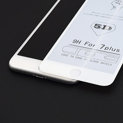 ฟิล์มกระจกนิรภัยแบบเต็มหน้าจอ 9H 5D กาวเต็มสำหรับ OnePlus 6T, For OnePlus 6T