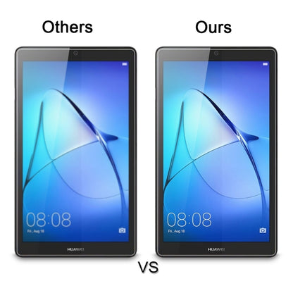 2 ชิ้นสำหรับหัวเว่ย MediaPad T3 7.0 นิ้ว 0.3 มิลลิเมตร 9H ความแข็งพื้นผิวแบบเต็มหน้าจอกระจกกันรอยหน้าจอ, For MediaPad T3 7.0 inch