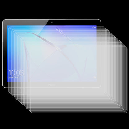 75 ชิ้นสำหรับหัวเว่ย MediaPad T3 10 9.6 นิ้ว 0.3 มิลลิเมตร 9 H ความแข็งพื้นผิวเต็มหน้าจอกระจกกันรอยหน้าจอ, For T3 10