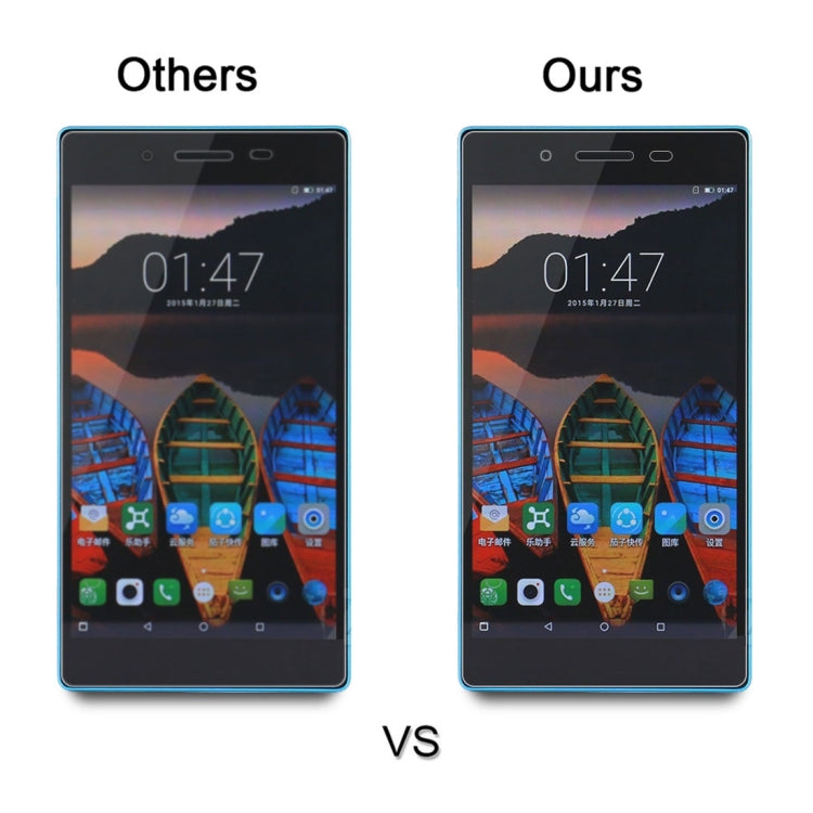 สำหรับ Lenovo Tab3 7 Essential / 710F 0.3mm 9H ความแข็งพื้นผิวกระจกนิรภัยป้องกันหน้าจอ, For 710F