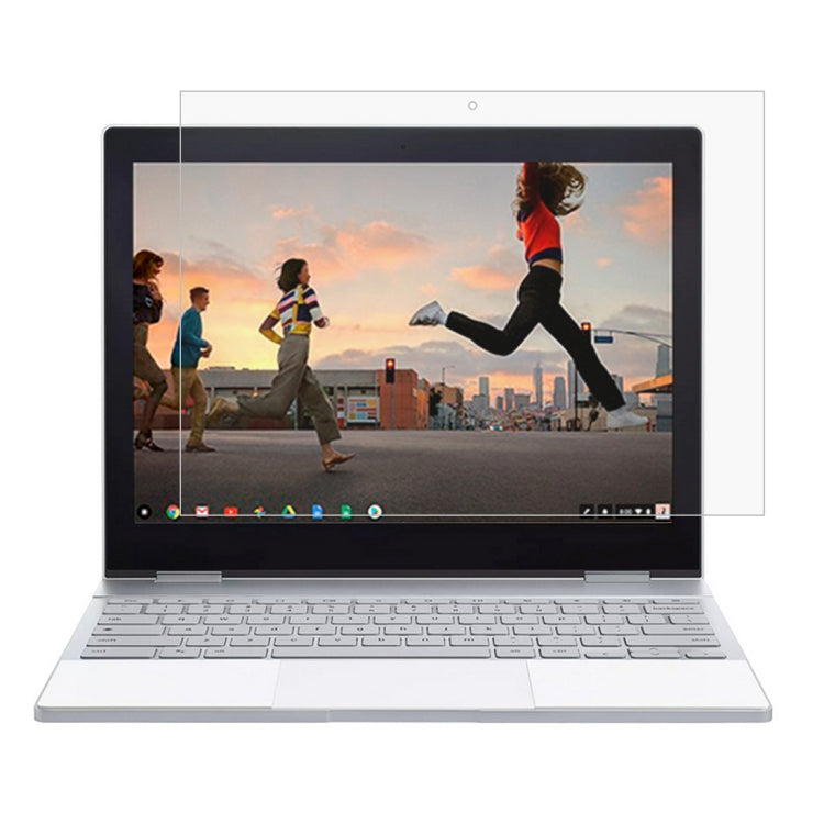 ฟิล์มกระจกนิรภัยแบบเต็มหน้าจอ 0.4 มม. 9H ความแข็งพื้นผิวสำหรับ Google Pixelbook 12.3 นิ้ว, For Google Pixelbook 12.3 inch