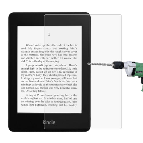ฟิล์มกระจกนิรภัยป้องกันการระเบิด 9H 2.5D HD สำหรับ Amazon Kindle Paperwhite Lite, HD