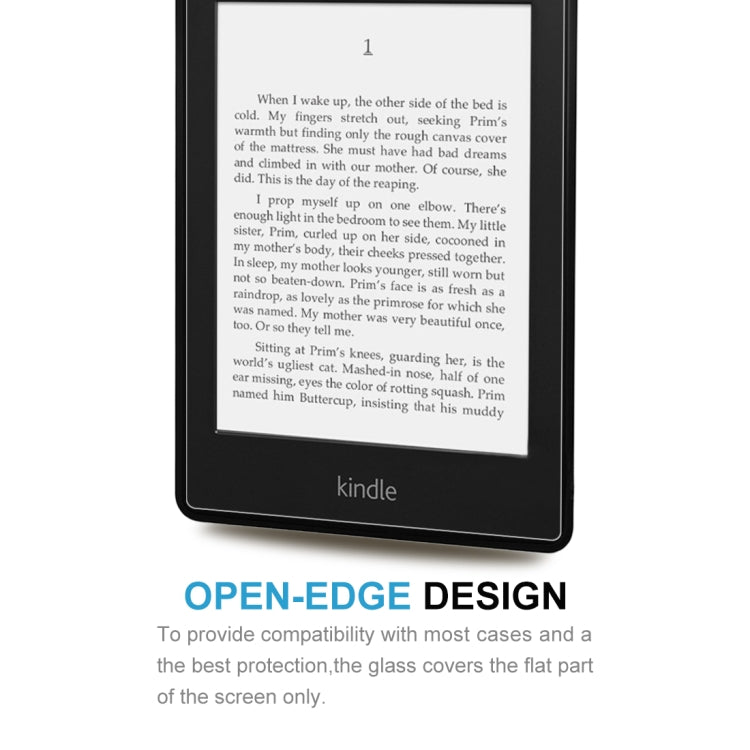 ฟิล์มกระจกนิรภัยป้องกันการระเบิด 9H 2.5D HD สำหรับ Amazon Kindle Paperwhite Lite, HD