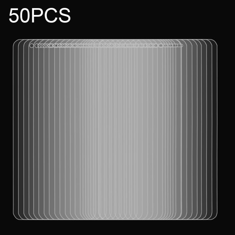 50 ชิ้นสำหรับ Xiaomi Mi 5X / A1 0.26mm 9H ความแข็งพื้นผิว 2.5D ฟิล์มกันรอยนิรภัยแบบเต็มหน้าจอป้องกันการระเบิดไม่มีแพ็คเกจขายปลีก, For Mi 5X (50 PCS)