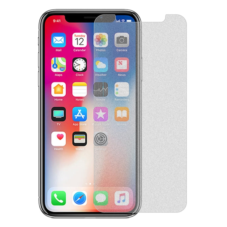 สำหรับ iPhone X / XS / iPhone 11 Pro 10 ชิ้น Non-Full Matte Frosted ฟิล์มกระจกนิรภัย, For iPhone X / XS / iPhone 11 Pro(10 PCS)