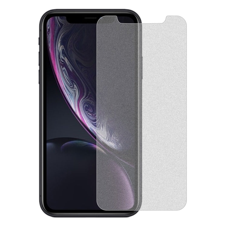 สำหรับ iPhone XR / iPhone 11 10 ชิ้นฟิล์มกระจกนิรภัยเคลือบด้านไม่เต็มฝ้า, For iPhone XR / iPhone 11(10 PCS)