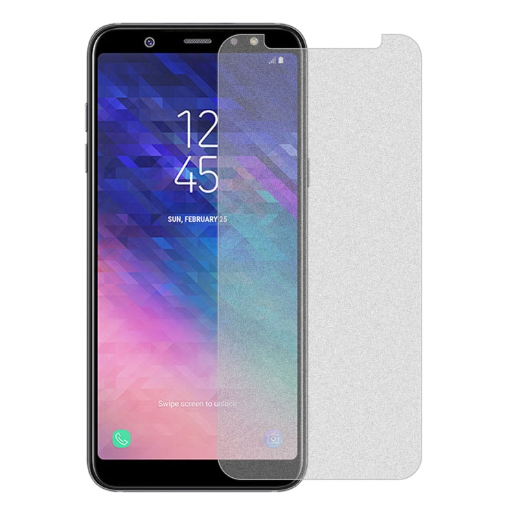 10 ชิ้น NonFull Matte Frosted ฟิล์มกระจกนิรภัยสำหรับ Galaxy A6 (2018), For Galaxy A6+ (2018)