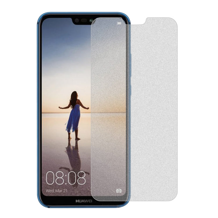 ฟิล์มกระจกนิรภัยแบบด้านแบบไม่เคลือบเต็มสำหรับ Huawei P20 Lite, For Huawei P20 Lite (1 PC)