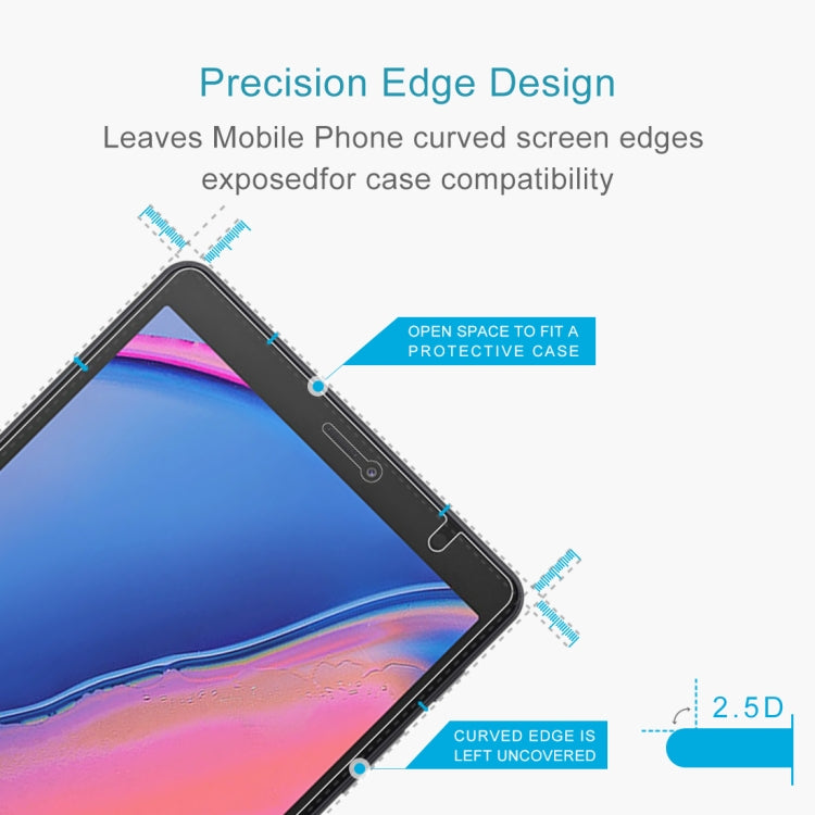 ฟิล์มกระจกนิรภัยป้องกันรอยขีดข่วน 9H 2.5D สำหรับ Galaxy Tab A 8 (2019) / P200 / P205