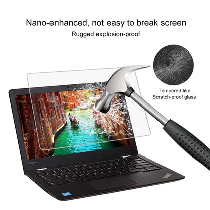 ฟิล์มกระจกนิรภัยแบบเต็มหน้าจอความแข็ง 0.4 มม. 9H สำหรับ Lenovo ThinkPad 13 Chromebook 13.3 นิ้ว, Lenovo 13 Chromebook