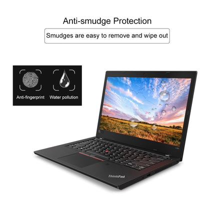 ฟิล์มกระจกนิรภัยแบบเต็มหน้าจอความแข็ง 0.4 มม. 9H สำหรับ Lenovo ThinkPad L480 14 นิ้ว, Lenovo L480