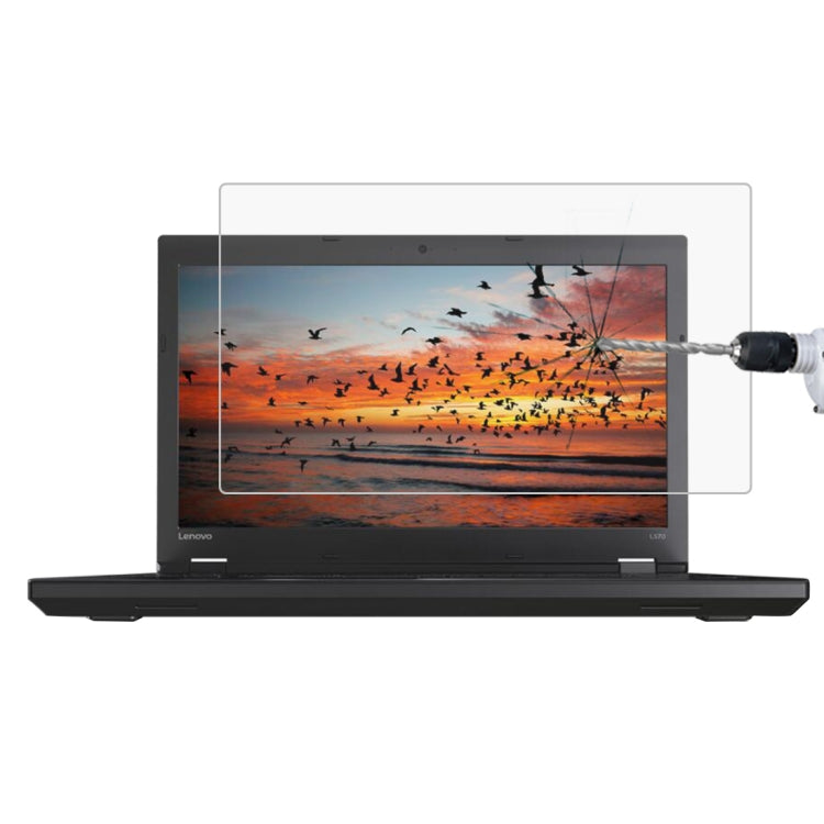 ฟิล์มกระจกนิรภัยแบบเต็มหน้าจอความแข็ง 9H สำหรับ Lenovo ThinkPad L570 15.6 นิ้ว, Lenovo L570