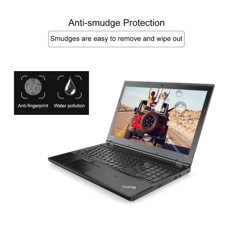 ฟิล์มกระจกนิรภัยแบบเต็มหน้าจอความแข็ง 9H สำหรับ Lenovo ThinkPad L570 15.6 นิ้ว, Lenovo L570