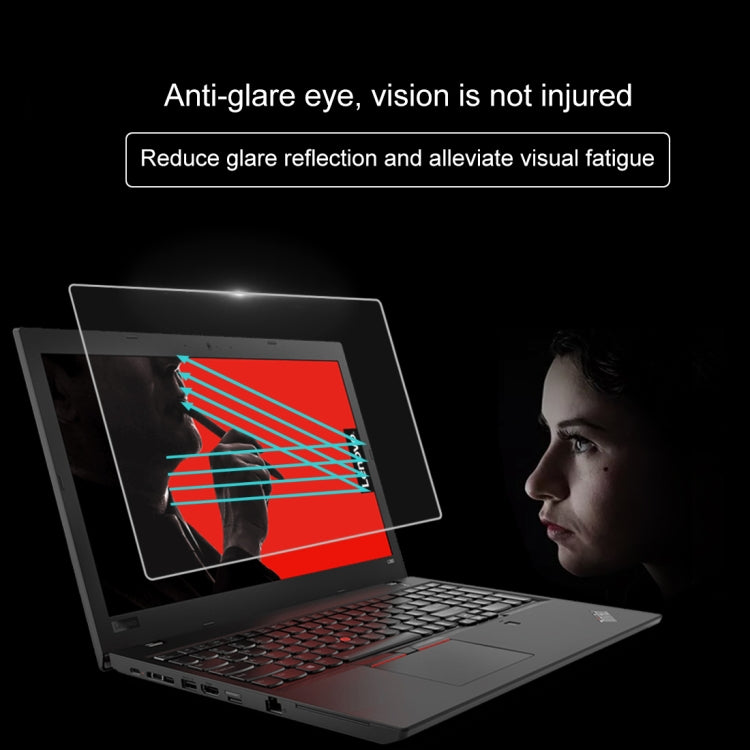 ฟิล์มกระจกนิรภัยแบบเต็มหน้าจอความแข็งพื้นผิว 9H สำหรับ Lenovo ThinkPad L580 15.6 นิ้ว, Lenovo L580