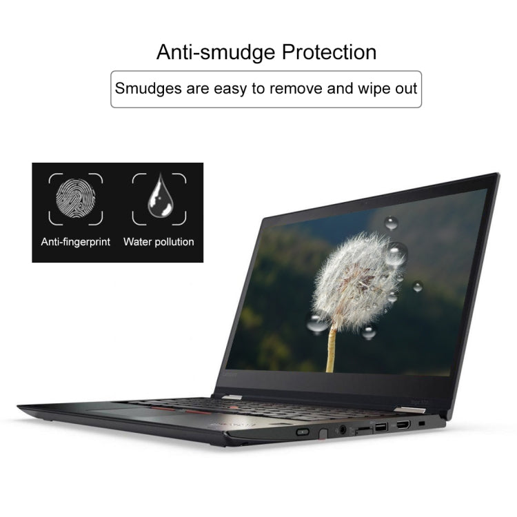 ฟิล์มกระจกนิรภัยแบบเต็มหน้าจอความแข็ง 0.4 มม. 9H สำหรับ Lenovo ThinkPad Yoga 370 13.3 นิ้ว, Yoga 370