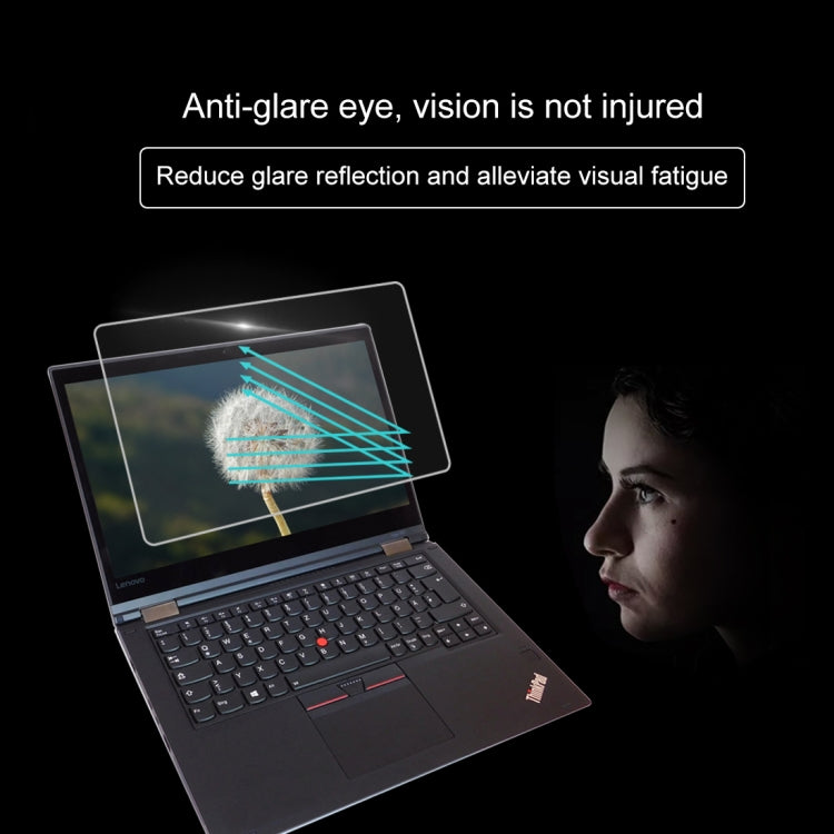ฟิล์มกระจกนิรภัยแบบเต็มหน้าจอความแข็ง 0.4 มม. 9H สำหรับ Lenovo ThinkPad Yoga 370 13.3 นิ้ว, Yoga 370