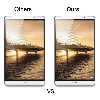 2 ชิ้น 9 นิ้วสากล 0.4 มิลลิเมตร 9H ความแข็งพื้นผิวกระจกกันรอยหน้าจอ, 2 PCS 9 inch