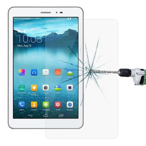 8 นิ้วสากล 0.4 มิลลิเมตร 9H ความแข็งพื้นผิวกระจกกันรอยหน้าจอ, 1 PCS 8 inch