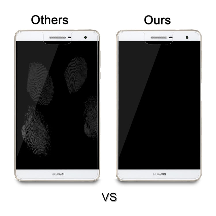 2 ชิ้น 7 นิ้วสากล 0.4 มิลลิเมตร 9H ความแข็งพื้นผิวกระจกกันรอยหน้าจอ, 2 PCS 7 inch
