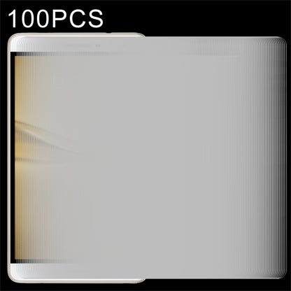 100 ชิ้น 7 นิ้วสากล 0.4 มิลลิเมตร 9H ความแข็งพื้นผิวกระจกกันรอยหน้าจอ, 100 PCS 7 inch