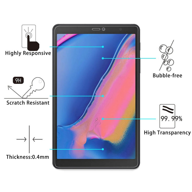 25 ชิ้น 0.4mm 9H ฟิล์มกระจกนิรภัยป้องกันการระเบิดสำหรับ Galaxy Tab S6 / T860, For Galaxy Tab S6
