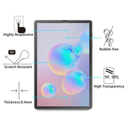 25 ชิ้น 0.4 มิลลิเมตร 9H ฟิล์มกระจกนิรภัยป้องกันการระเบิดสำหรับ Galaxy Tab A 8.0 2019 / T295, For Galaxy Tab A 8.0 2019