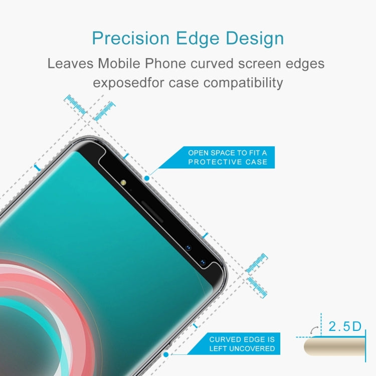 ฟิล์มกระจกนิรภัย 0.26 มม. 9H 2.5D สำหรับ Ulefone Power 3S, For Ulefone Power 3S (1pc)