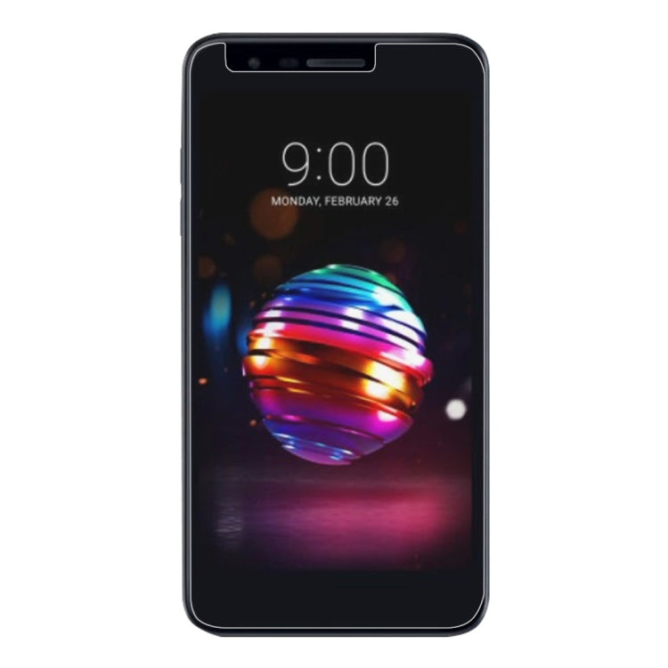 ฟิล์มกระจกนิรภัย 0.26 มม. 9H 2.5D สำหรับ LG K10 (2018), For LG K10 (2018)